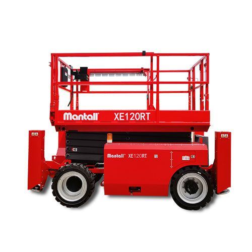 Self-Propelled Rough Terrain Scissor Lift, XE-RT Series